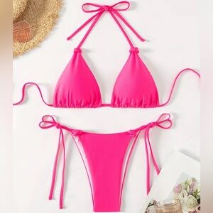 Vibrant Pink Bikini Set